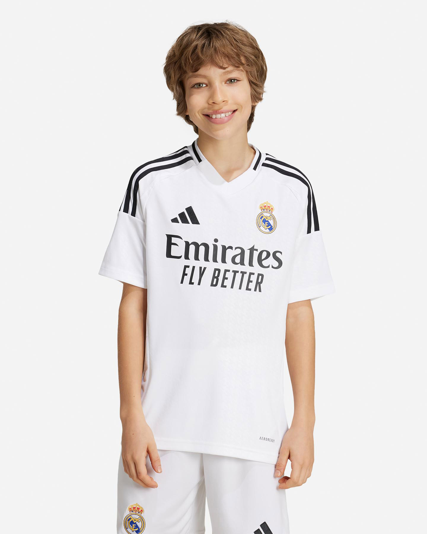 Oficjalna koszulka piłkarska Adidas Real Madryt Home 24-25 Jr IT5186