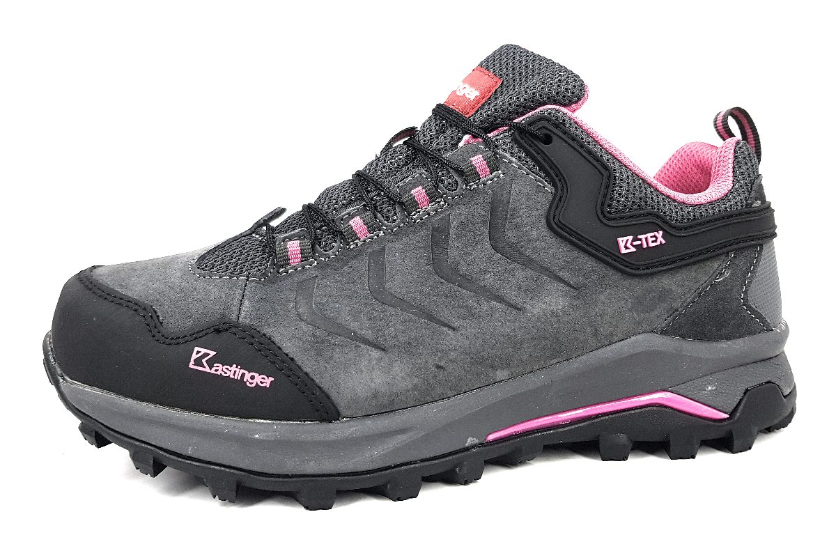 Kastinger Gandan Low 20808 Grau 236 Charcoal/Pink