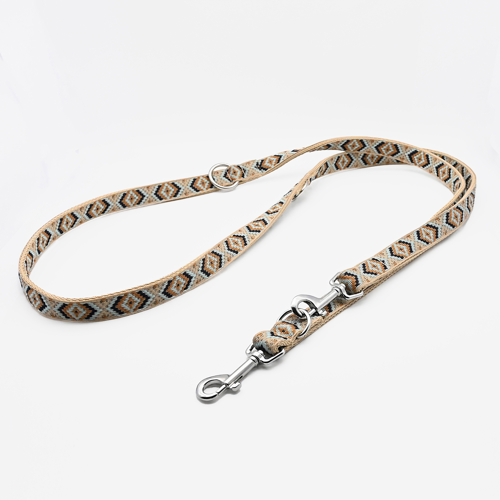 THE DOG IDEA Hundeleinen THE DOG IDEA Boho-Chic Hundeleine Mokka 2 m