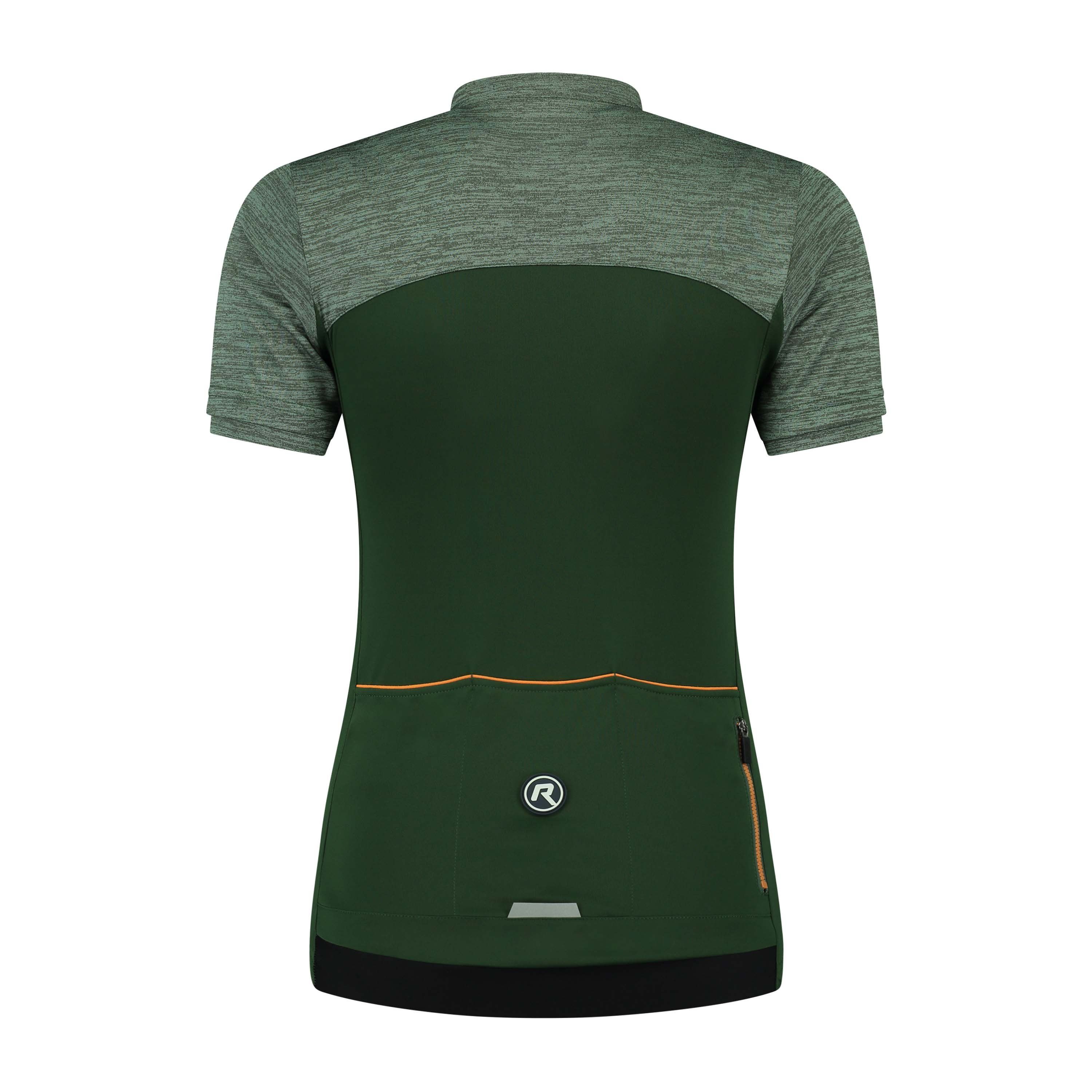 Rogelli Melange Green Coral Damen Radtrikot