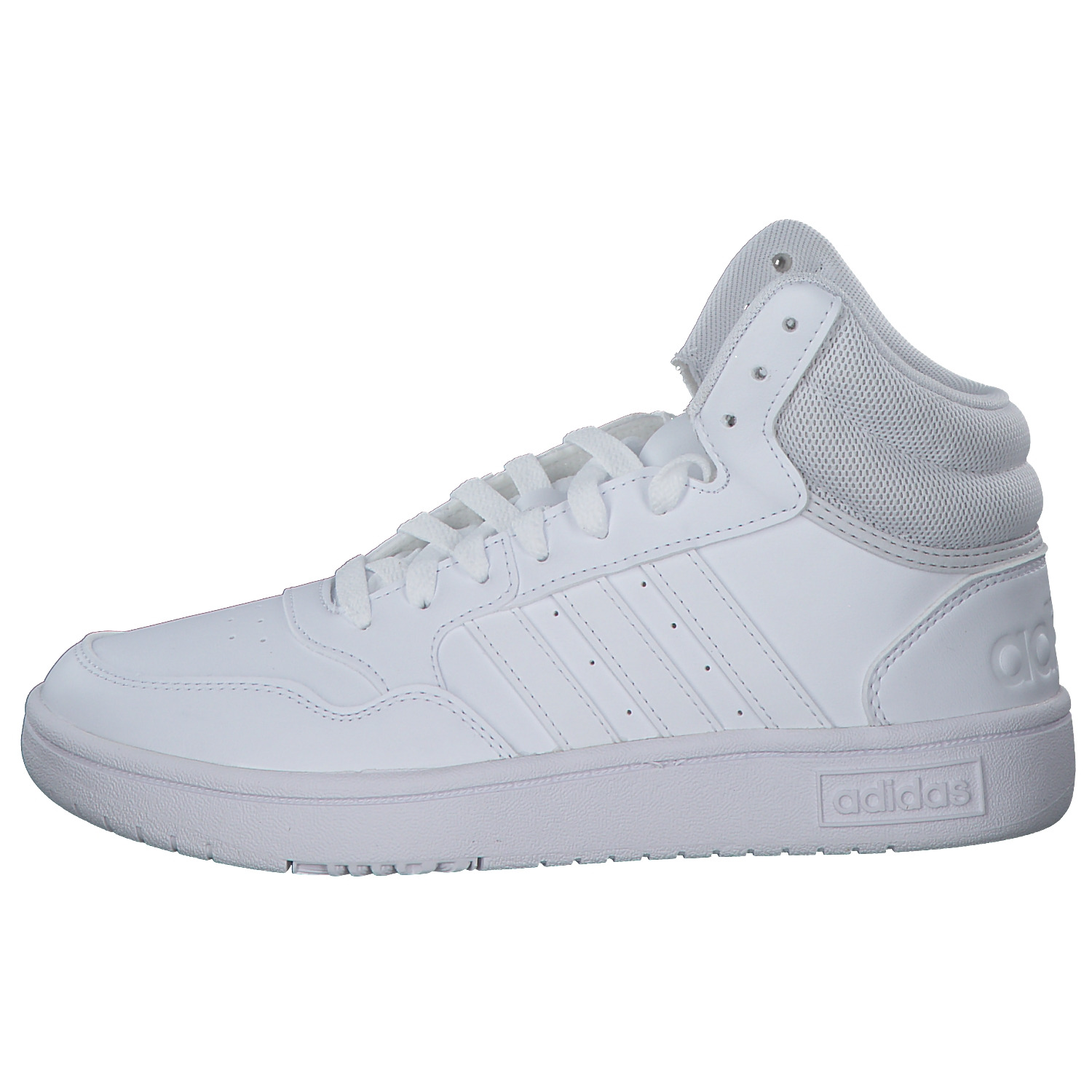 Adidas Hoops 3.0 MID W, Sneakers High, Damen, white/dash white
