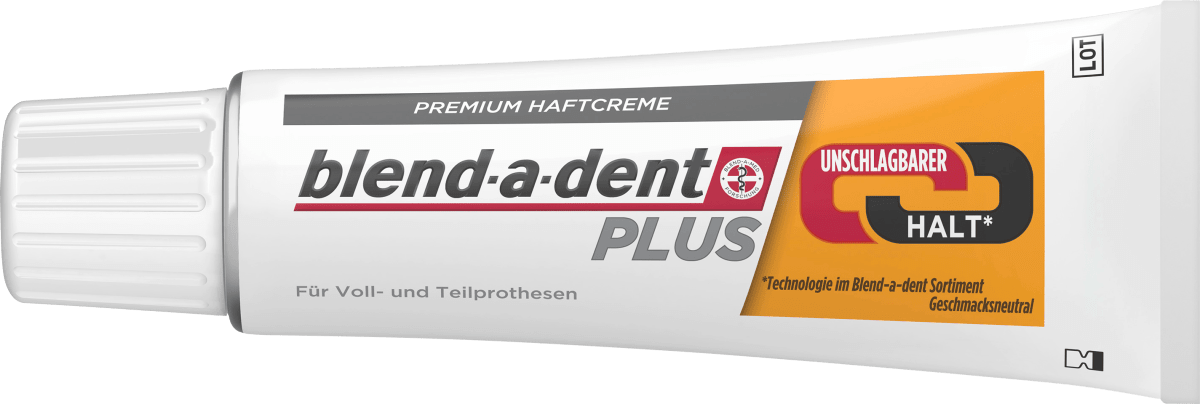Haftcreme unschlagbarer Halt, fluoridfrei, 40 g