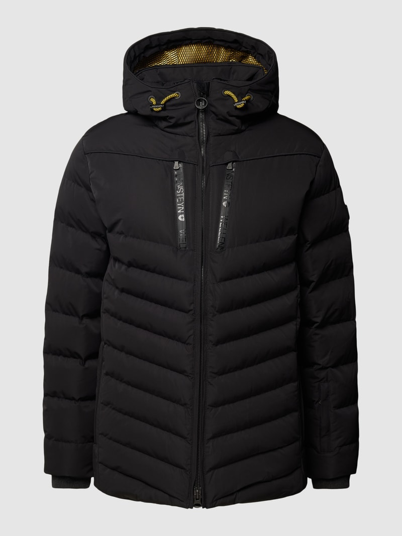 Funktionsjacke mit Zweiwege-Reißverschluss Modell 'CARMENERE' in schwarz
