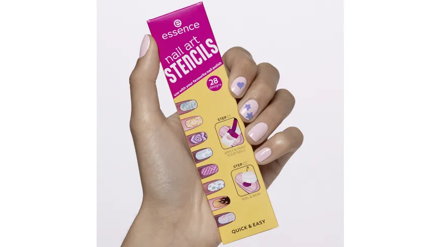 essence nail art STENCILS