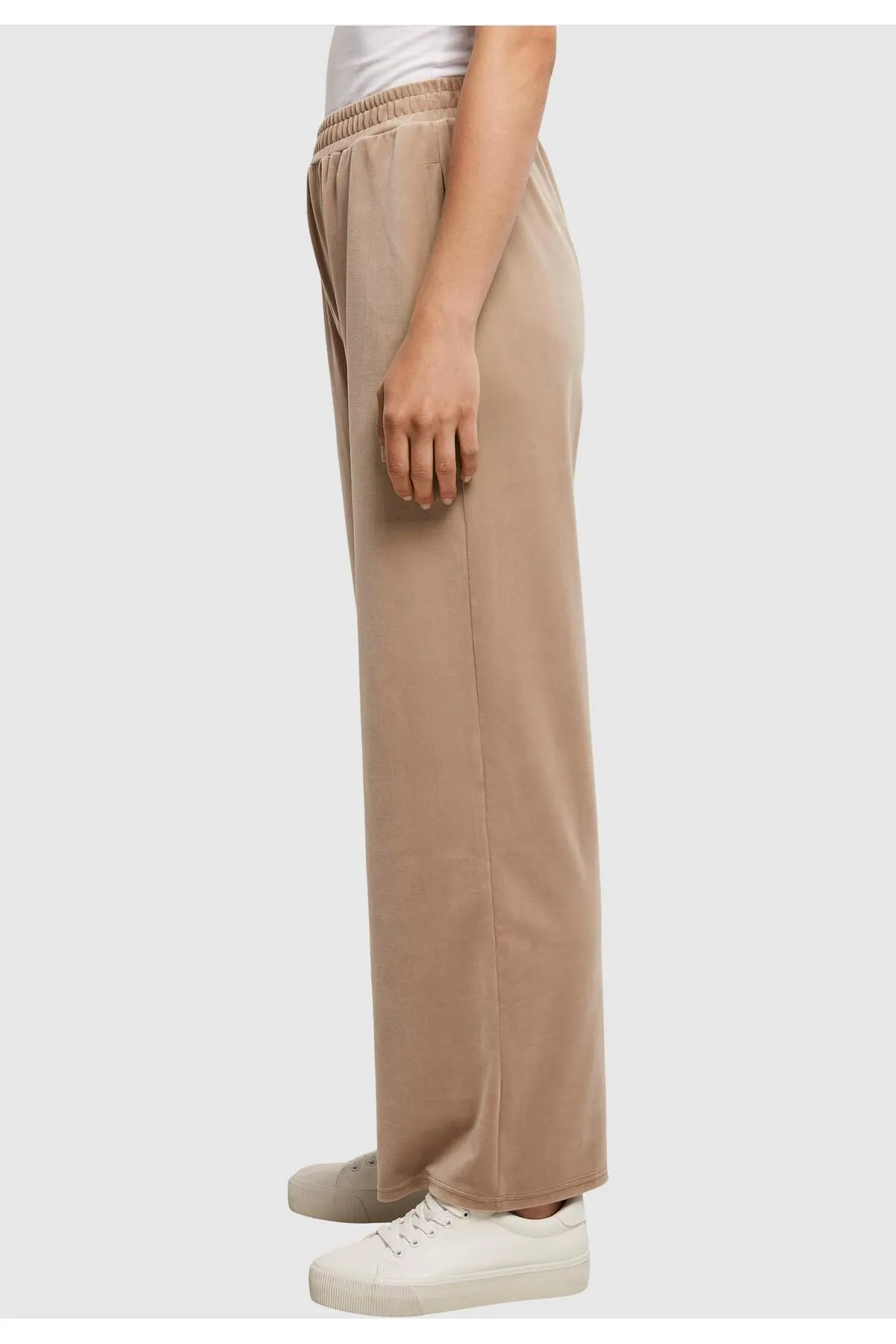 Urban Classics  Damen Sweatpants mit geradem Bein und hoher Taille