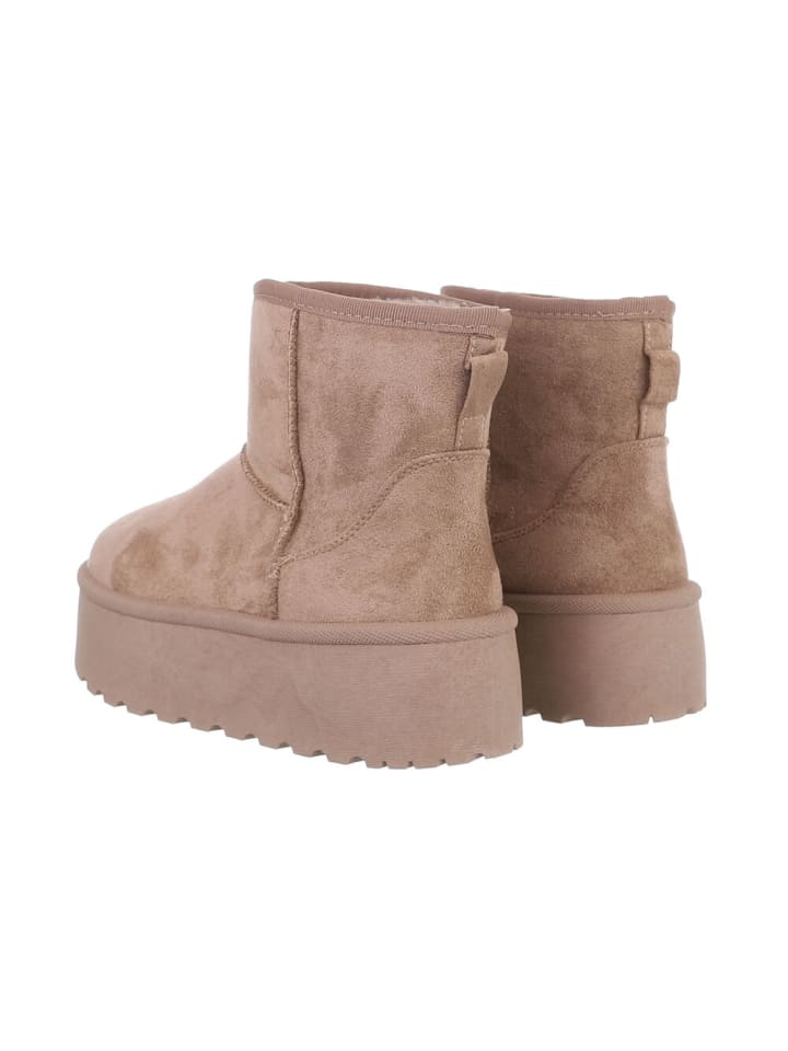 Ital-Design High Heel in Hellbraun günstig kaufen