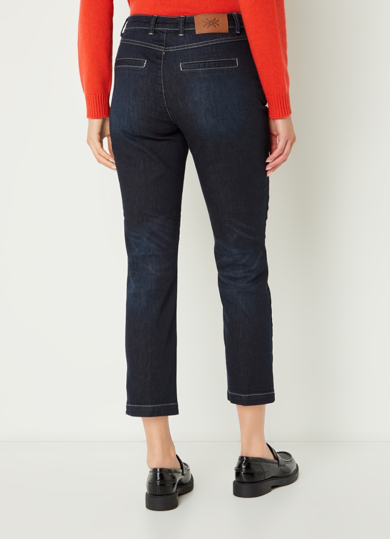 Jeans Benetton a vita media e vestibilità slim con finitura slavata