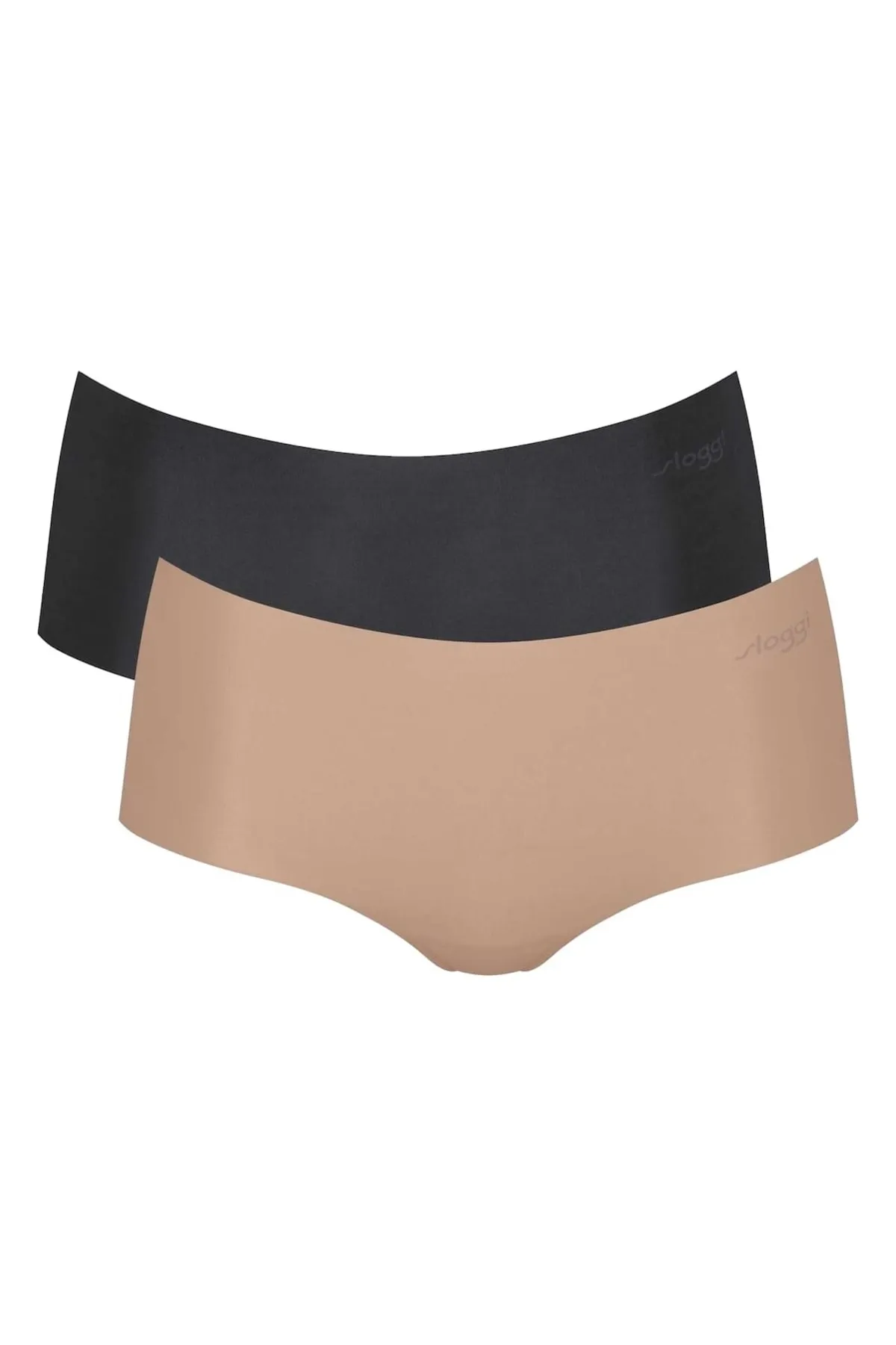 SLOGGI  Damen Shorts, 2er Pack - Zero Microfibre 2.0 Shorts, Mikrofaser, einfarbig