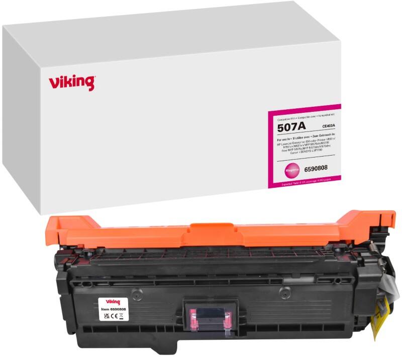 Viking 507A Kompatibel HP Tonerkartusche CE403A Magenta