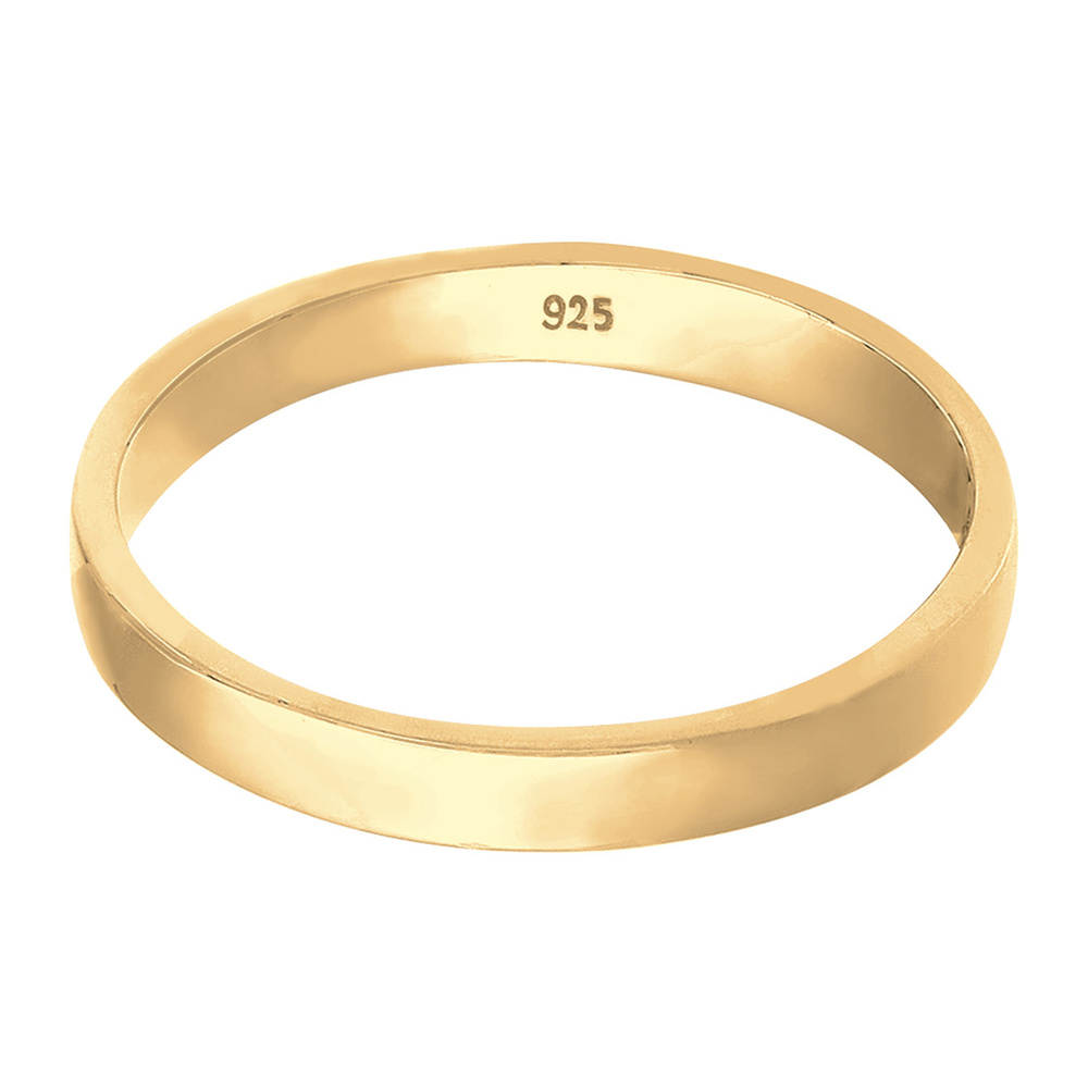 Elli Elli Bague Femmes Fiançailles Simple Élégant en Argent Sterling 925 Bague
