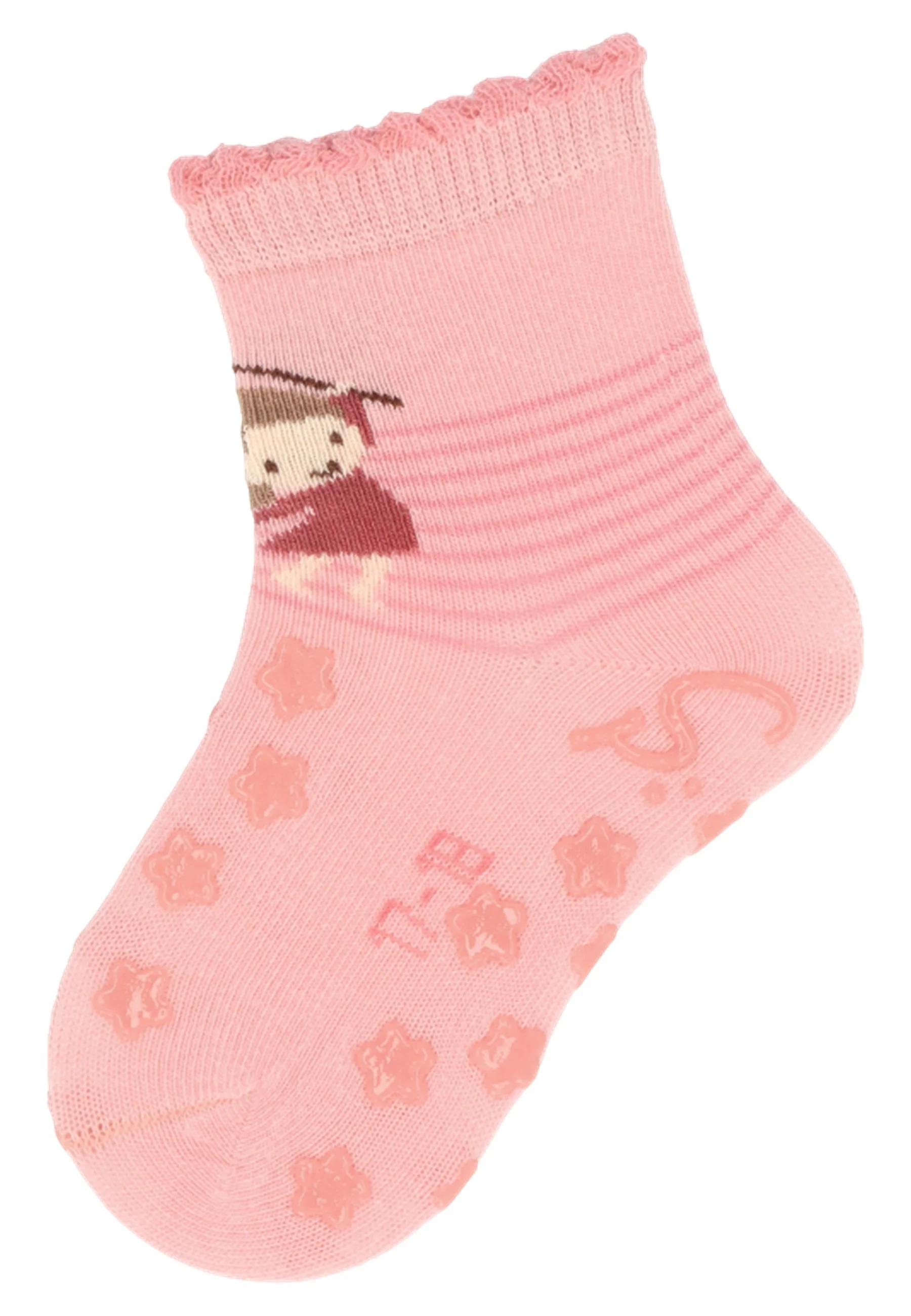 ABS Krabbelsocken im 2er Pack mit Motiv Kind