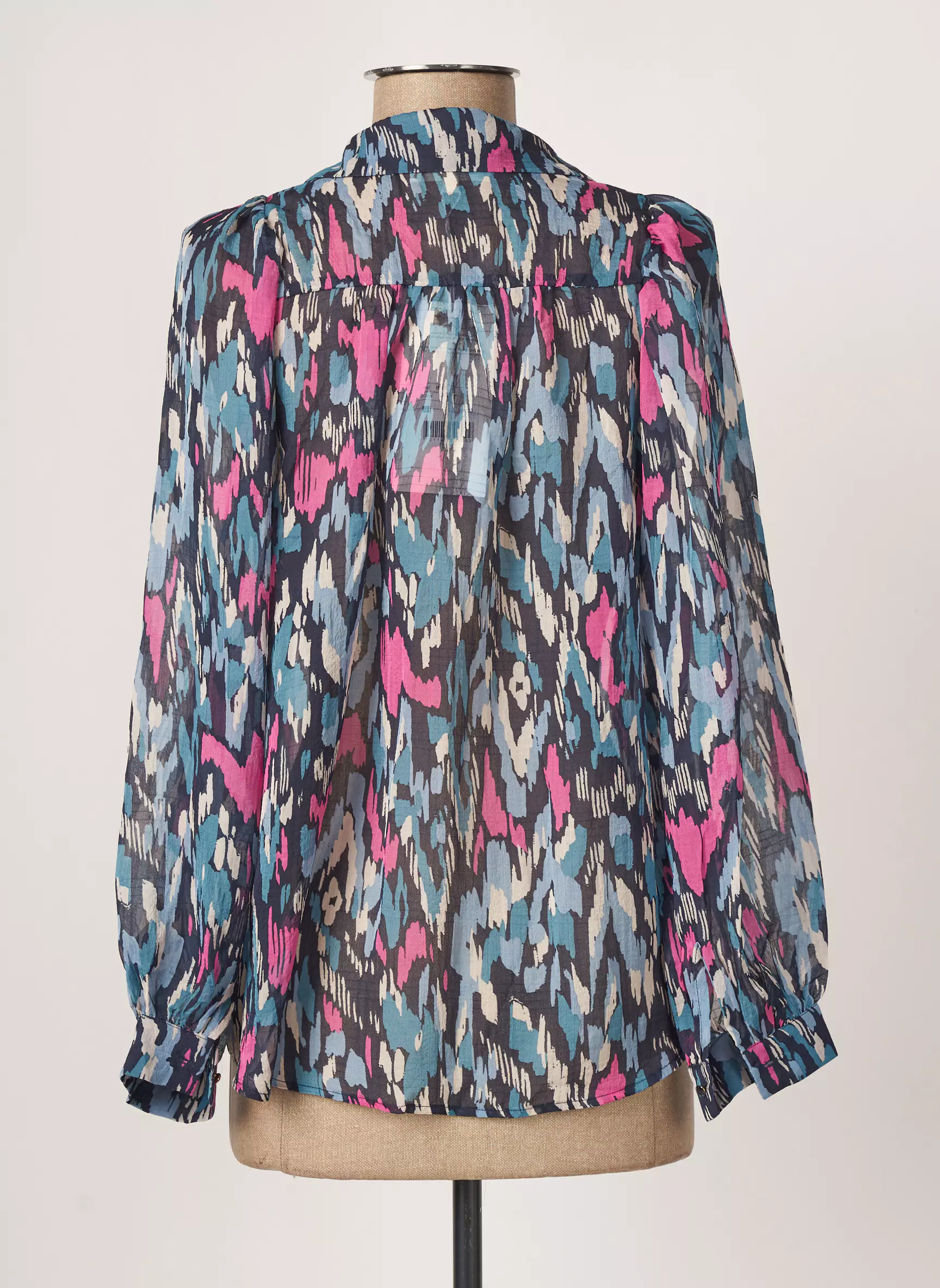 Grace Mila Chemisiers Femme couleur bleu