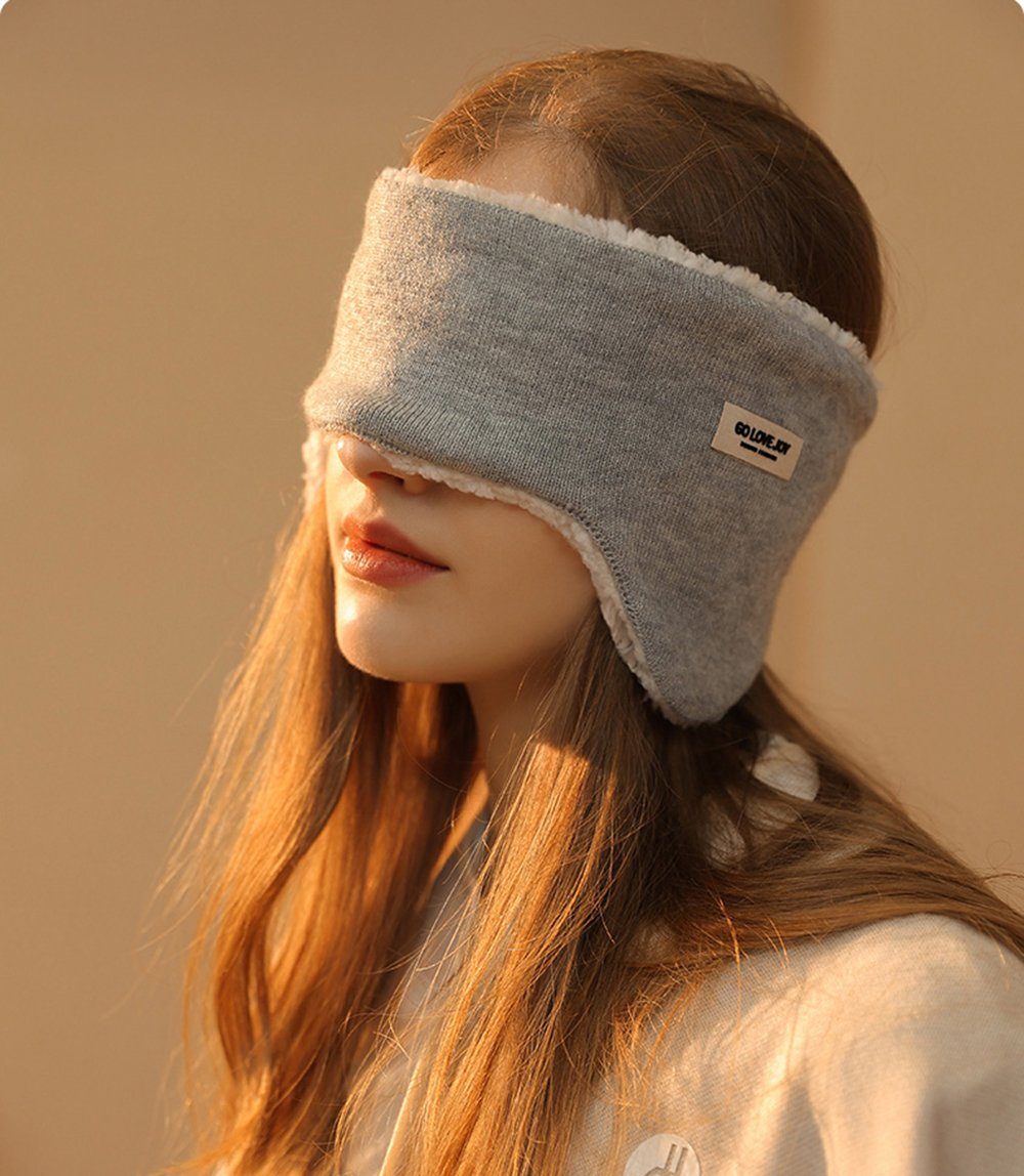 Ohrenwärmer Ohrenwärmer Herbst Winter Frauen Multifunktional (2Stück 1Satz, Plüsch warm) Mit Ohrstöpseln