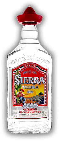 Sierra Silver Sierra Silver Sierra Tequila Silver ein temperamentvoller Tequila. Limited Edition. 0,7	 Liter - Vol 38%