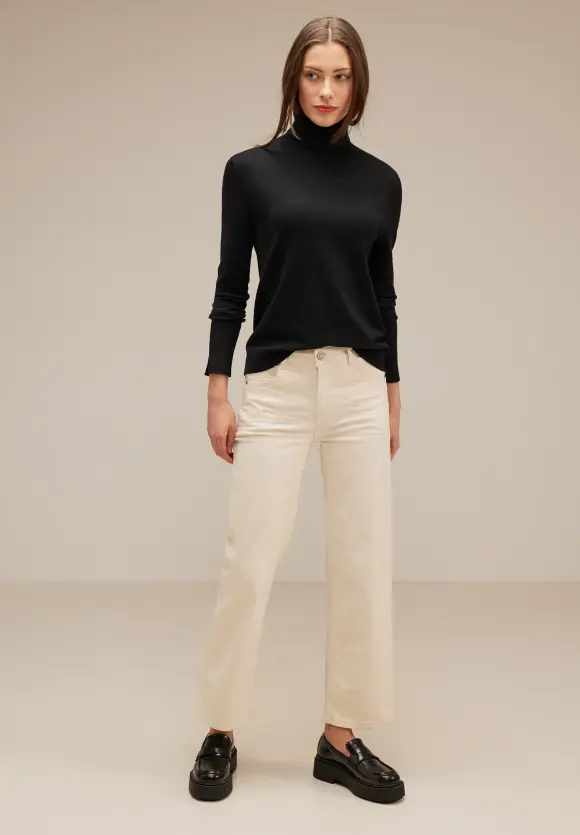 Street One Basic Rollkragenpullover