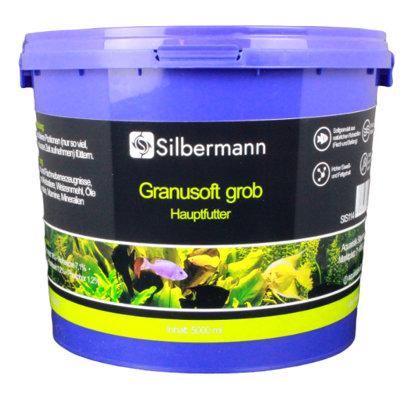 Silbermann Hauptfutter Silbermann Granusoft grob 5 kg