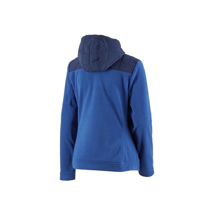 Hybrid Kapuzenfleecejacke e.s.concrete, Damen