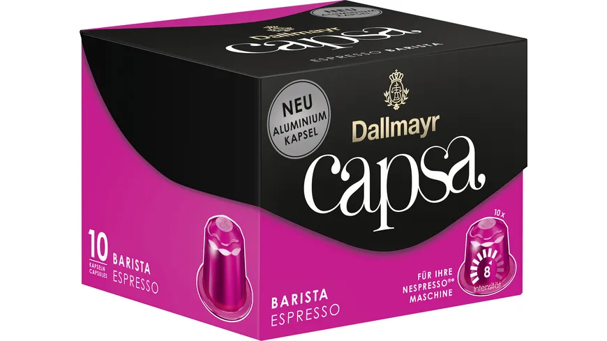 Dallmayr Capsa Kaffeekapseln Espresso Barista 56 g