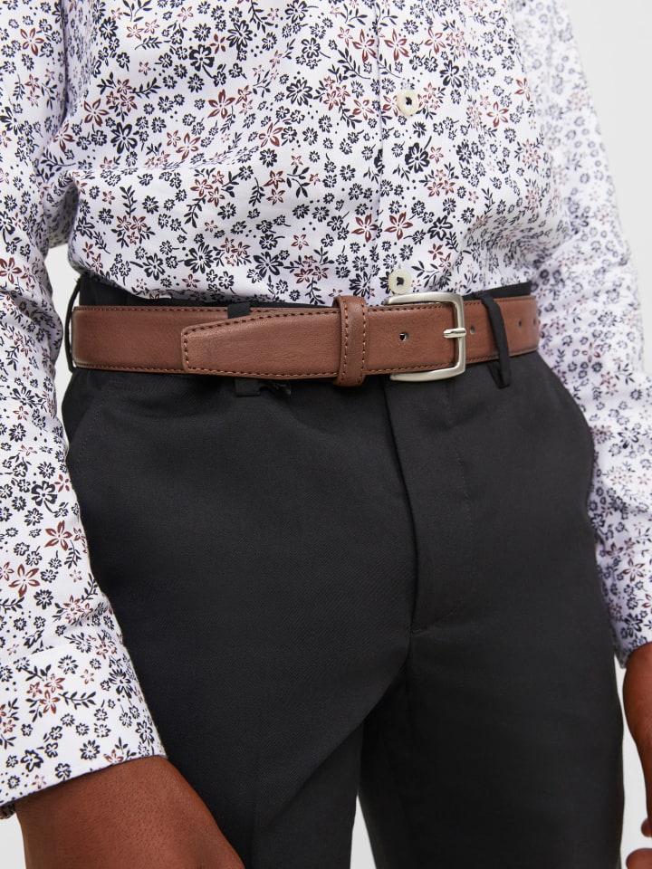JACK & JONES Junior Gürtel JACANTON BELT JNR in cognac günstig kaufen