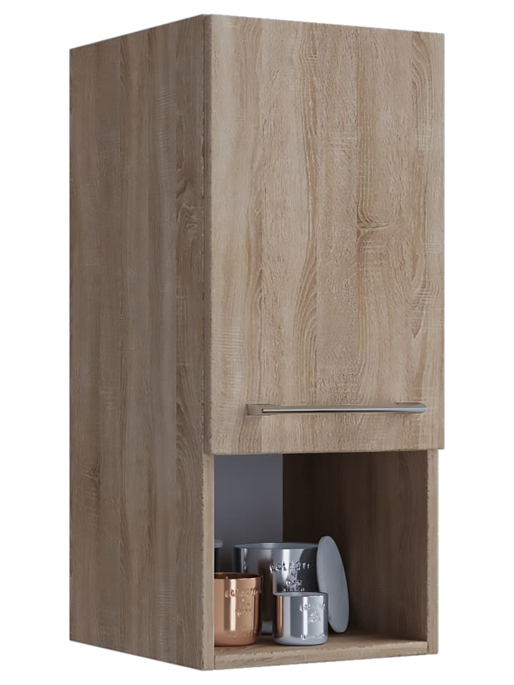 VCM  Holz Badmöbel Midischrank Badschrank Bad Badinos D in Sonoma-Eiche (Sägerau) günstig kaufen onesize