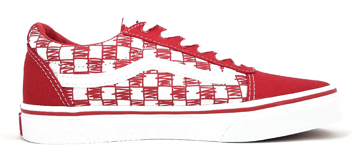 Vans Ward VN0A38J9IZQ1 Rot racing red