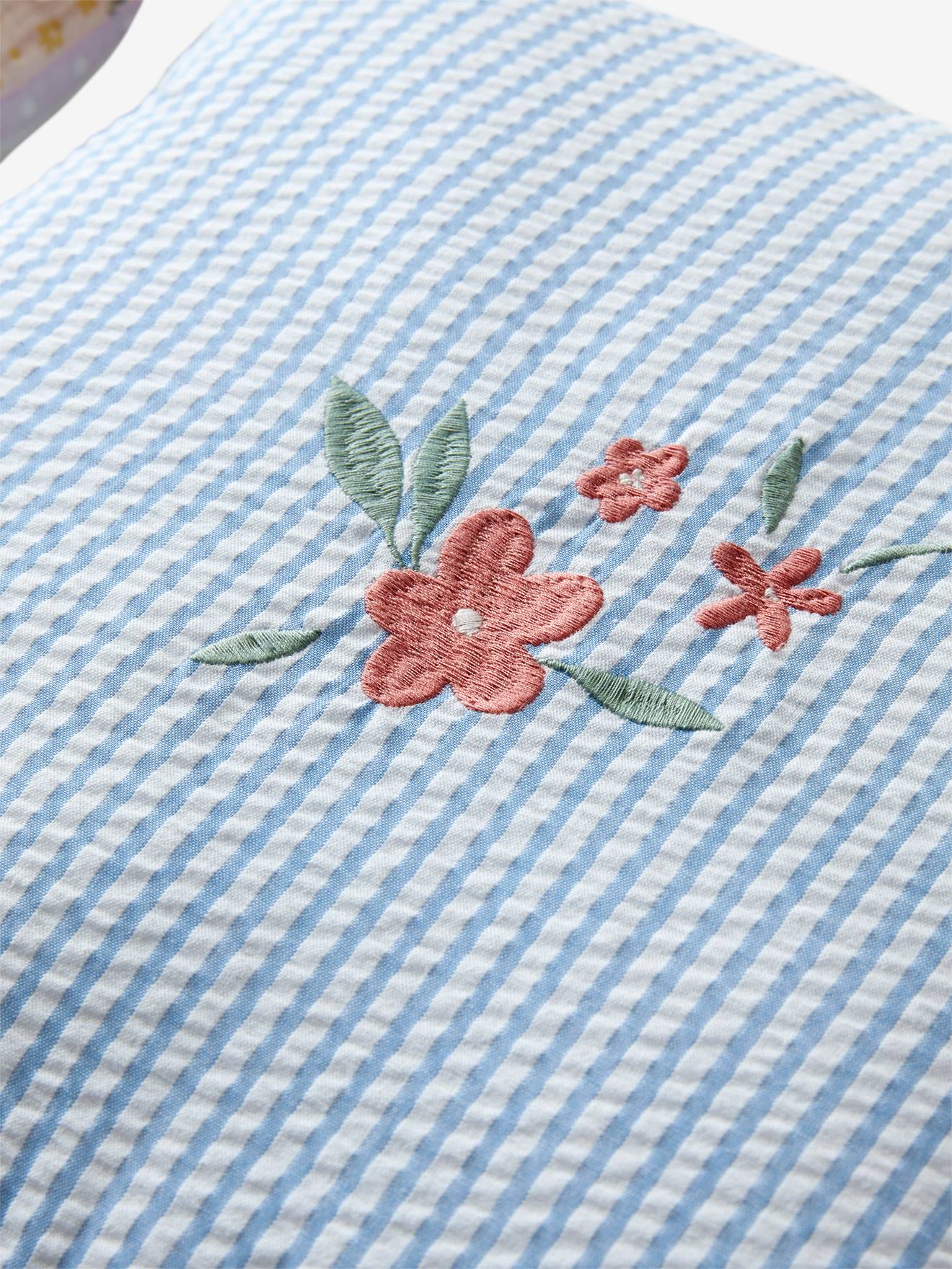 Vertbaudet Baby Bettumrandung/Laufgitter-Polster SOMMERHAUS Oeko-Tex - mehrfarbig