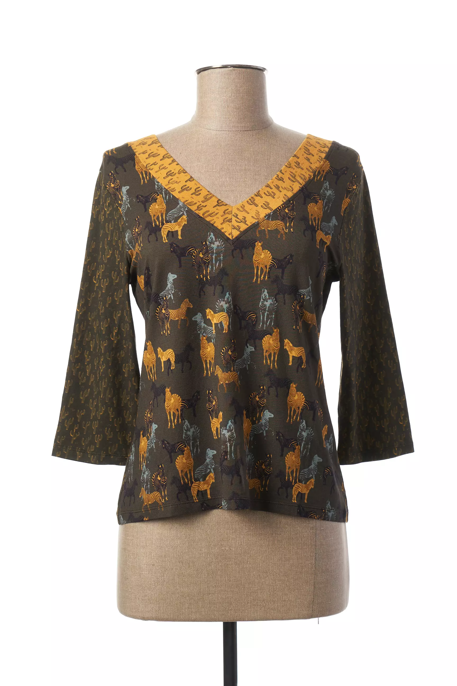 Paul Brial Tshirts Femme couleur vert