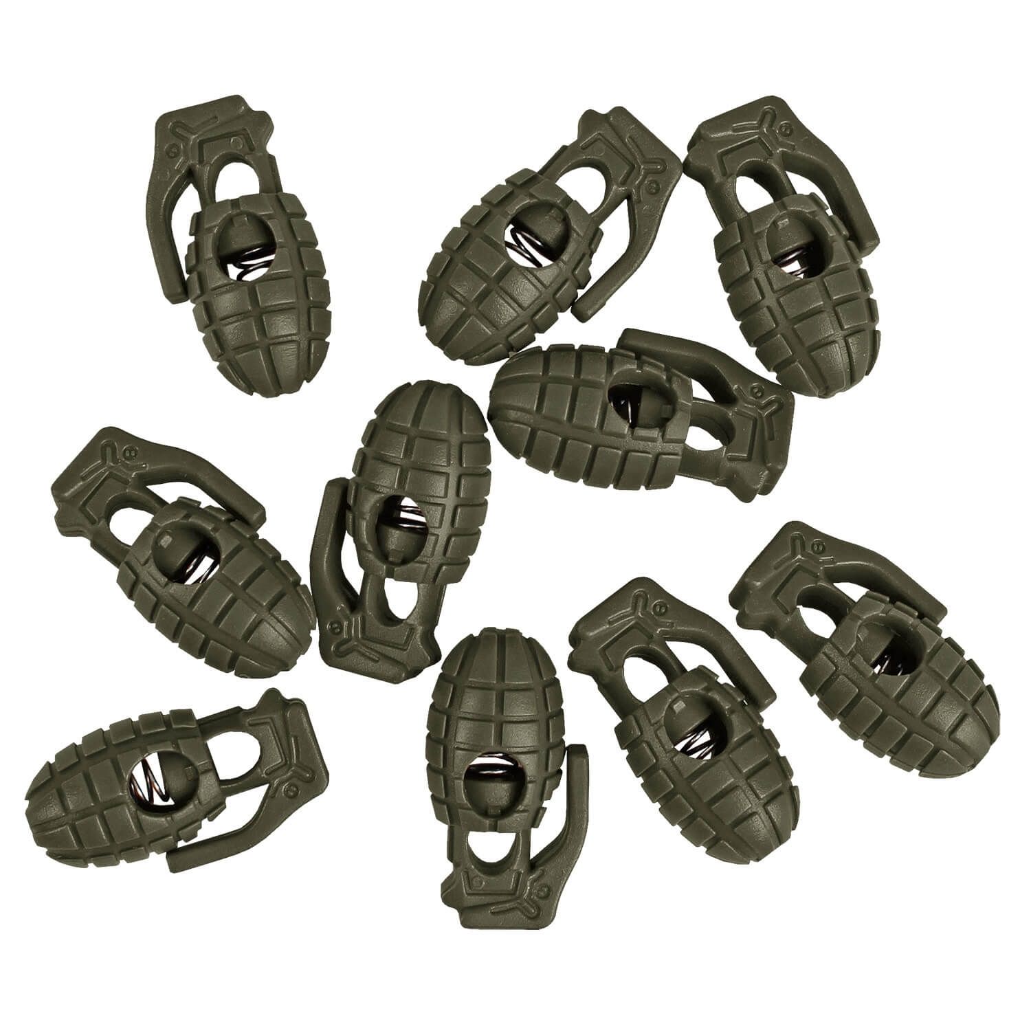 Kordelstopper Pineapple 10er Set