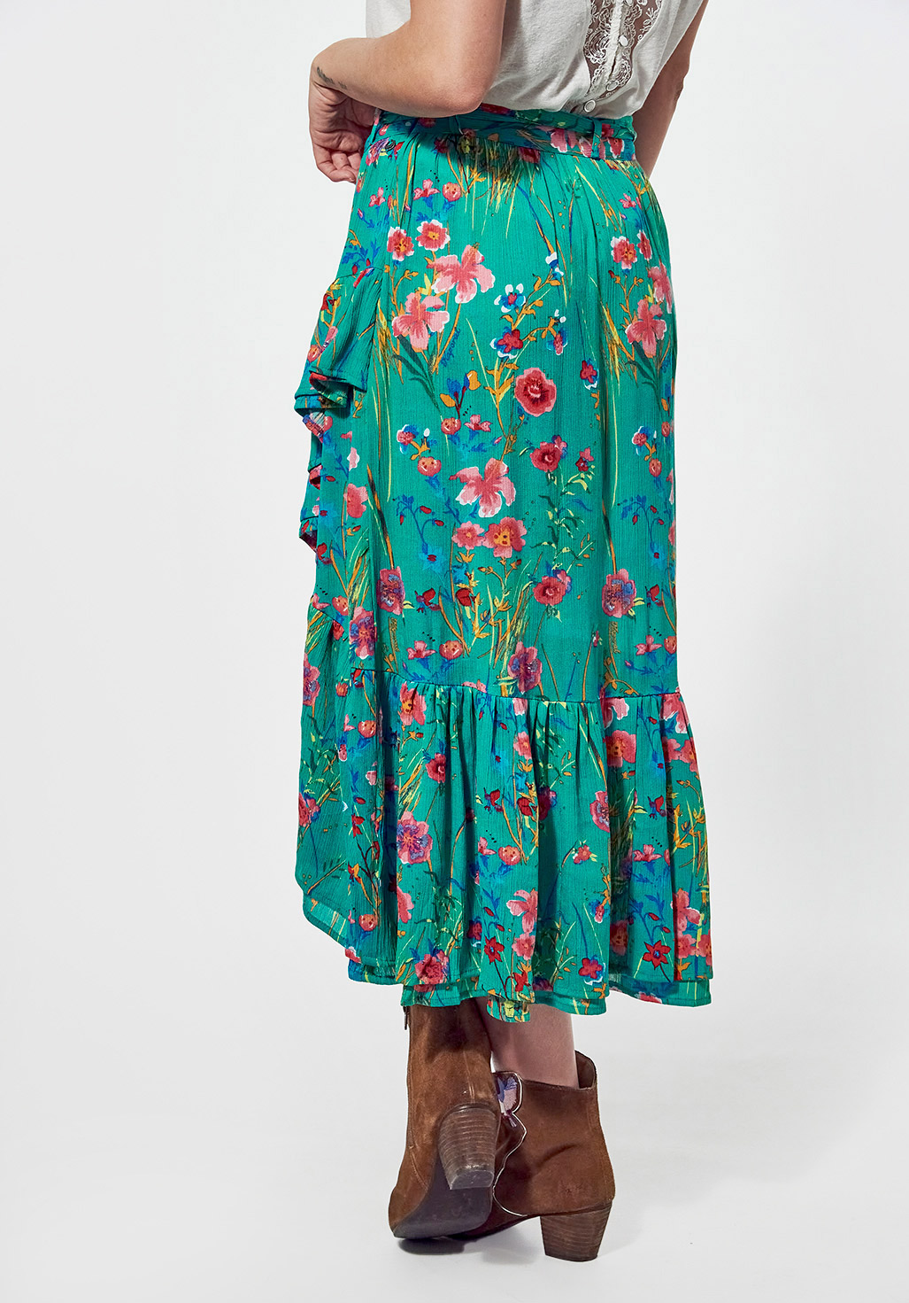 JAIME  Jupe fleurie Femme