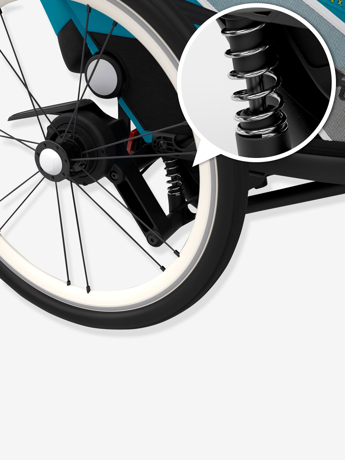 Poussette Zeno bike One Box CYBEX noir