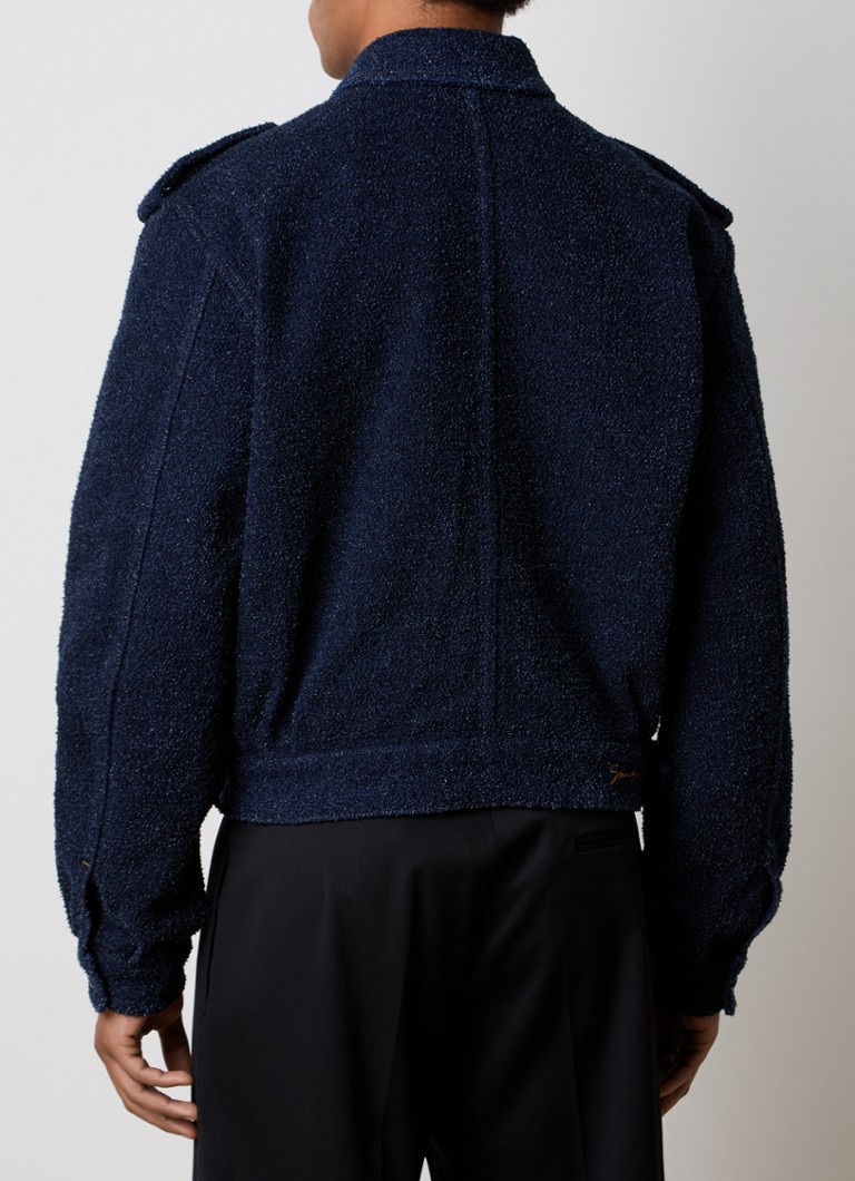 Givenchy  Jack met opgestikte zakken en structuur