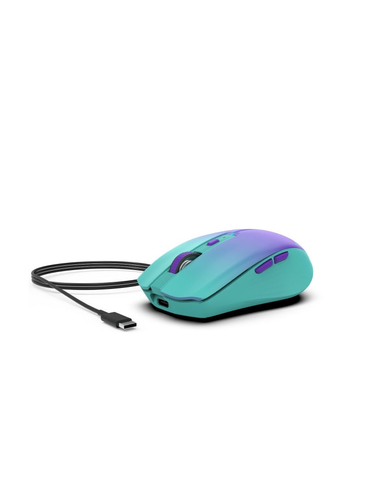 Inca Inca Maus 1600 DPI Wireless Bluetooth 6D Taste 500mAh Akku in Blau günstig kaufen onesize