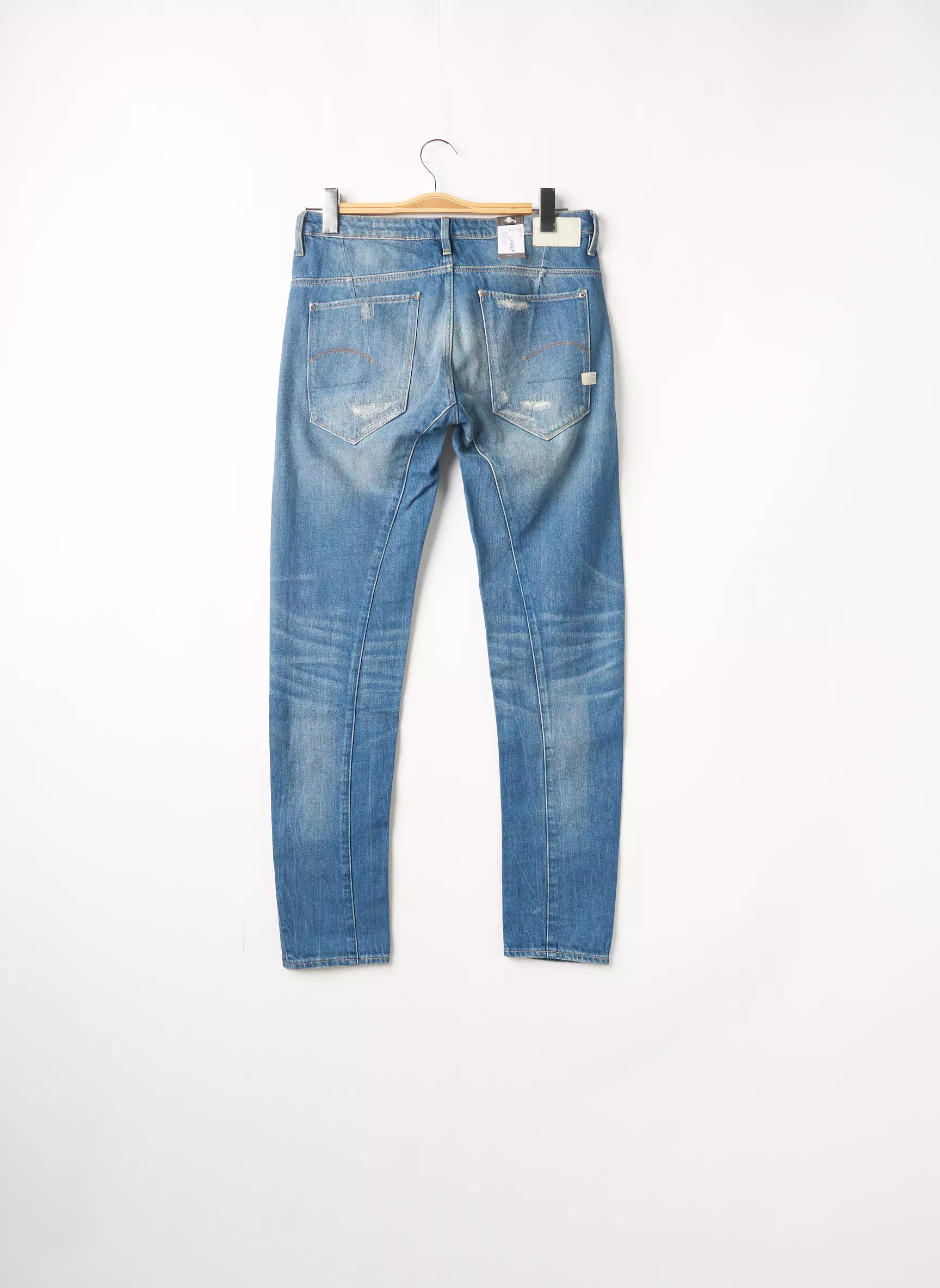 G Star Jeans Skinny Femme couleur bleu
