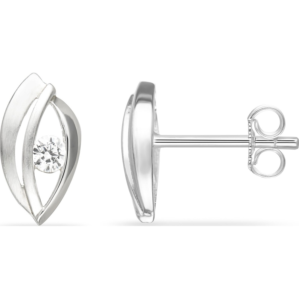 FAVS Boucles d'oreilles à fermoir à poussette 925 Argent Boucles d'oreilles