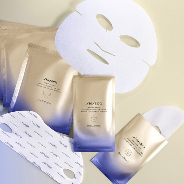 Shiseido Vital Perfection Liftdefine Radiance Face Mask Tuchmaske