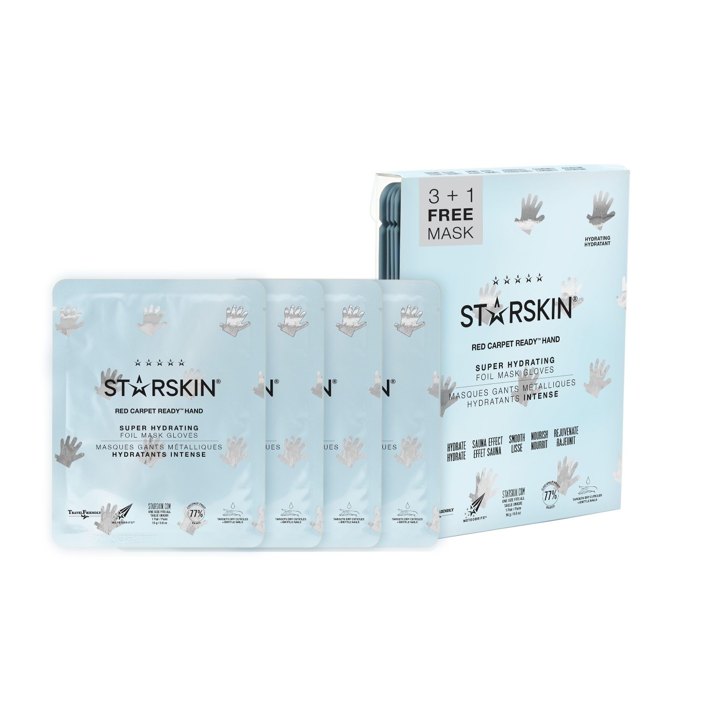 Red Carpet Hand Mask Set