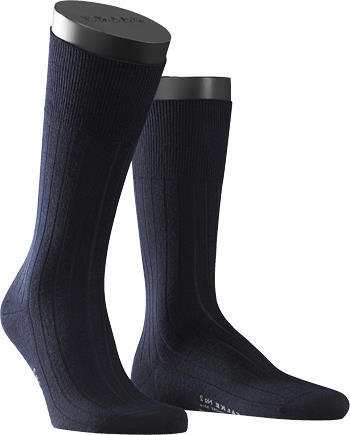 Falke, Serie Luxury No.2, Socken, Kaschmir, dunkelblau
