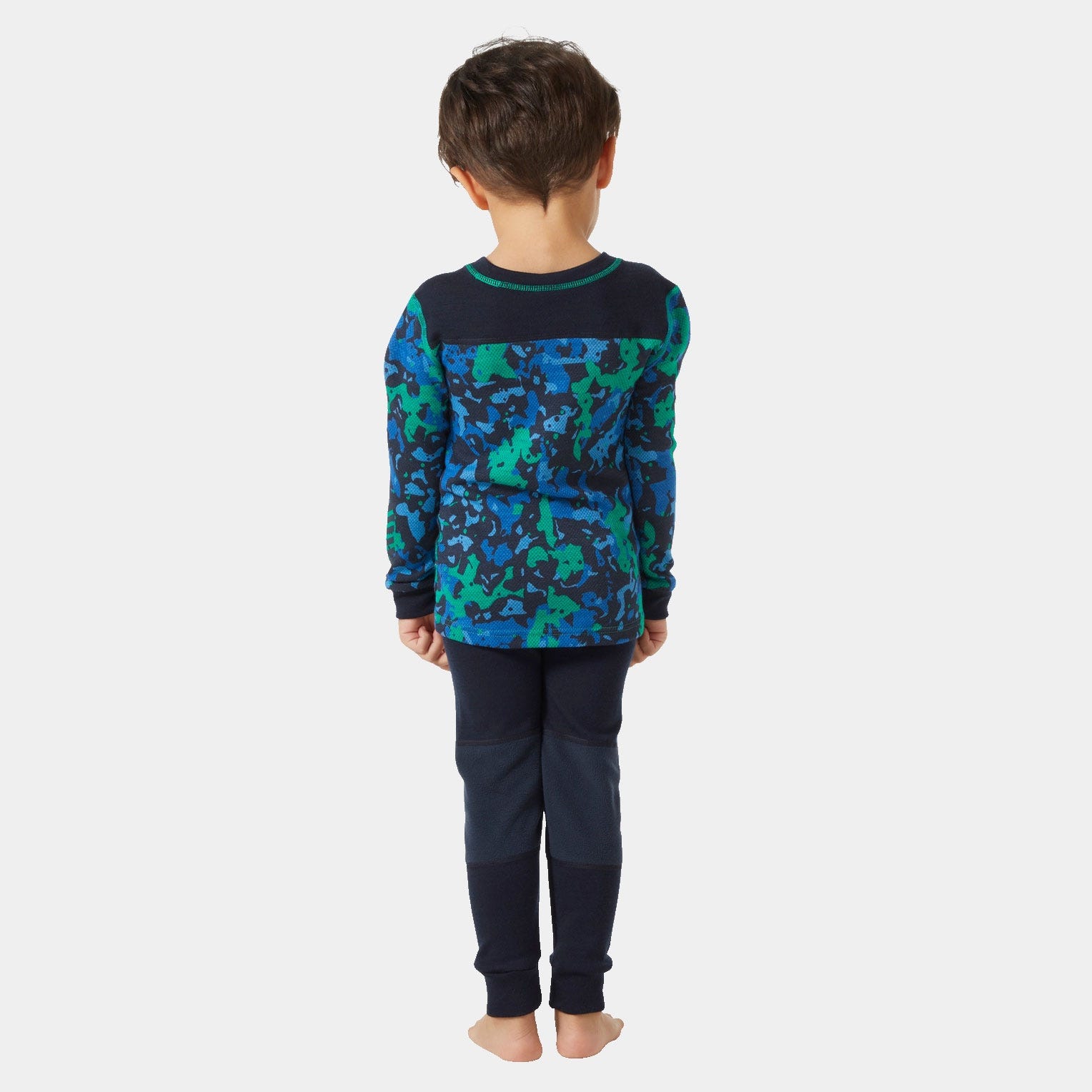 Kids' Graphic LIFA® Merino Wool Base Layer Set
