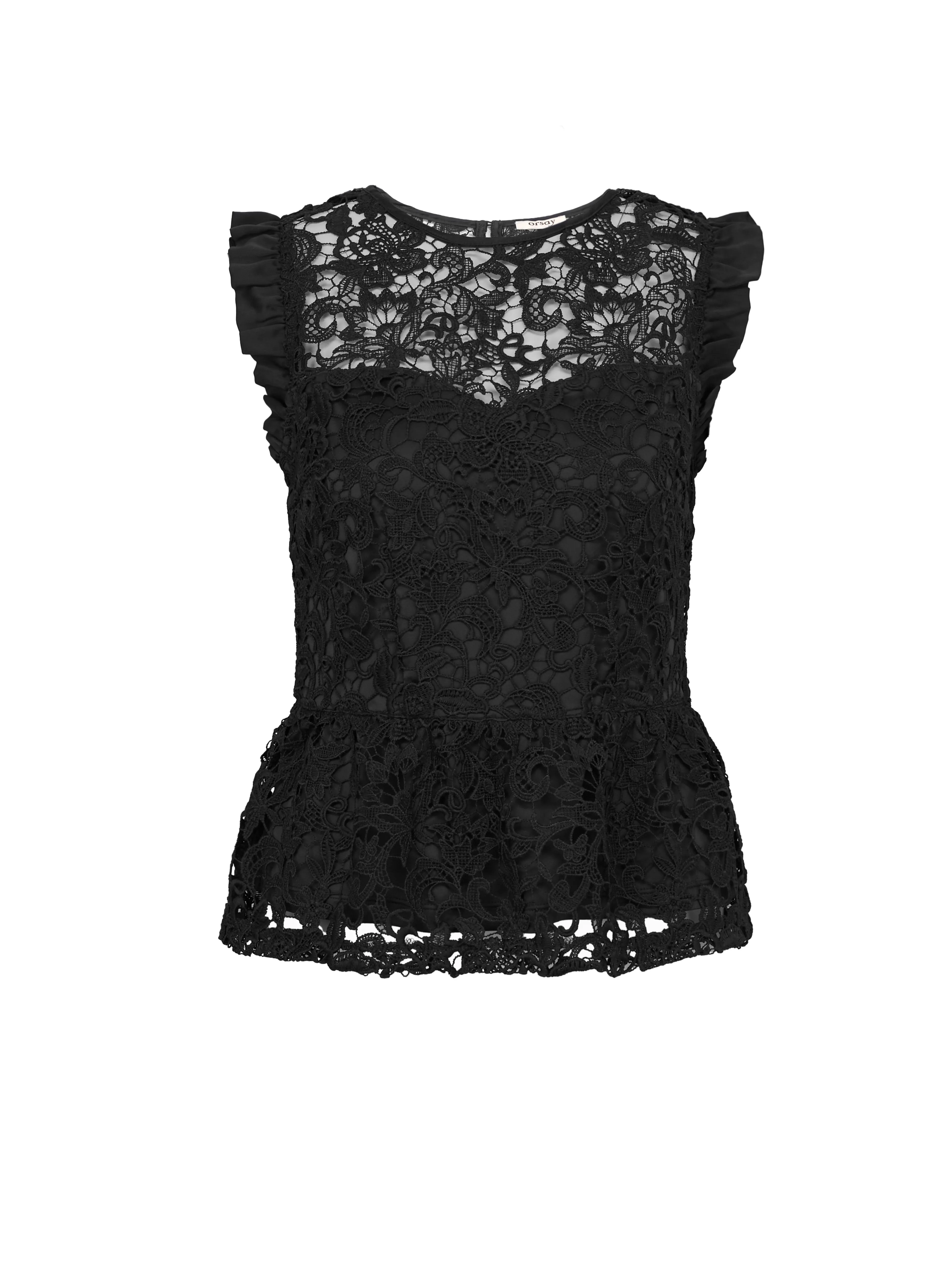 Schwarze Damenbluse ORSAY
