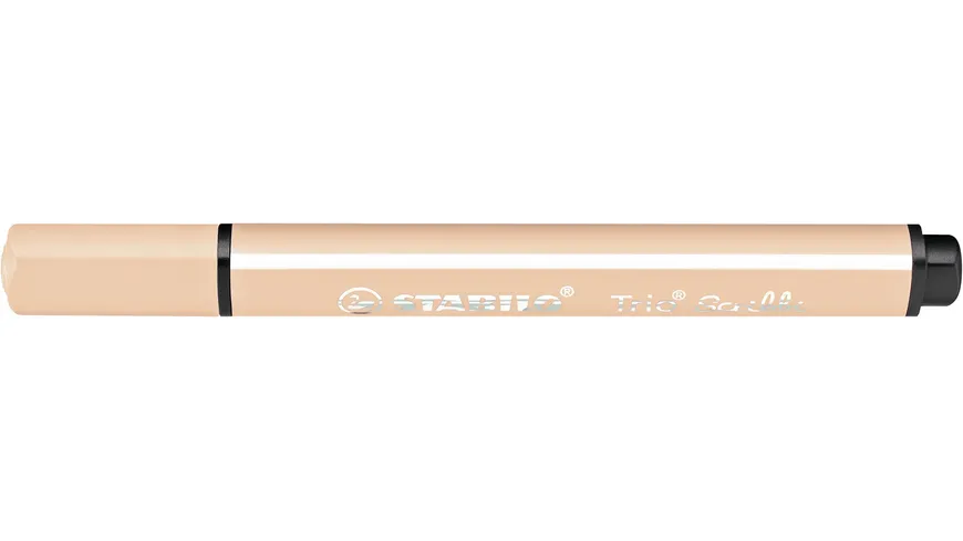 STABILO® Gefederter Dreikant-Filzstift - STABILO Trio Scribbi - 8er Pack - mit 8 verschiedenen Farben sortiert