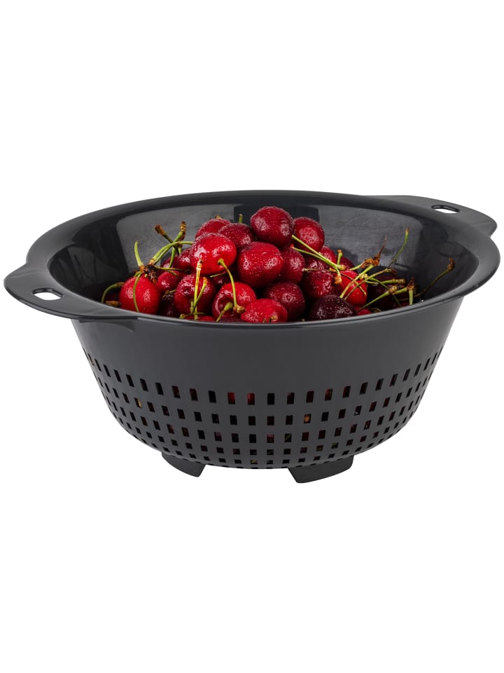 APS Seiher in anthrazit, Ø 27,5 cm, H: 12 cm günstig kaufen onesize