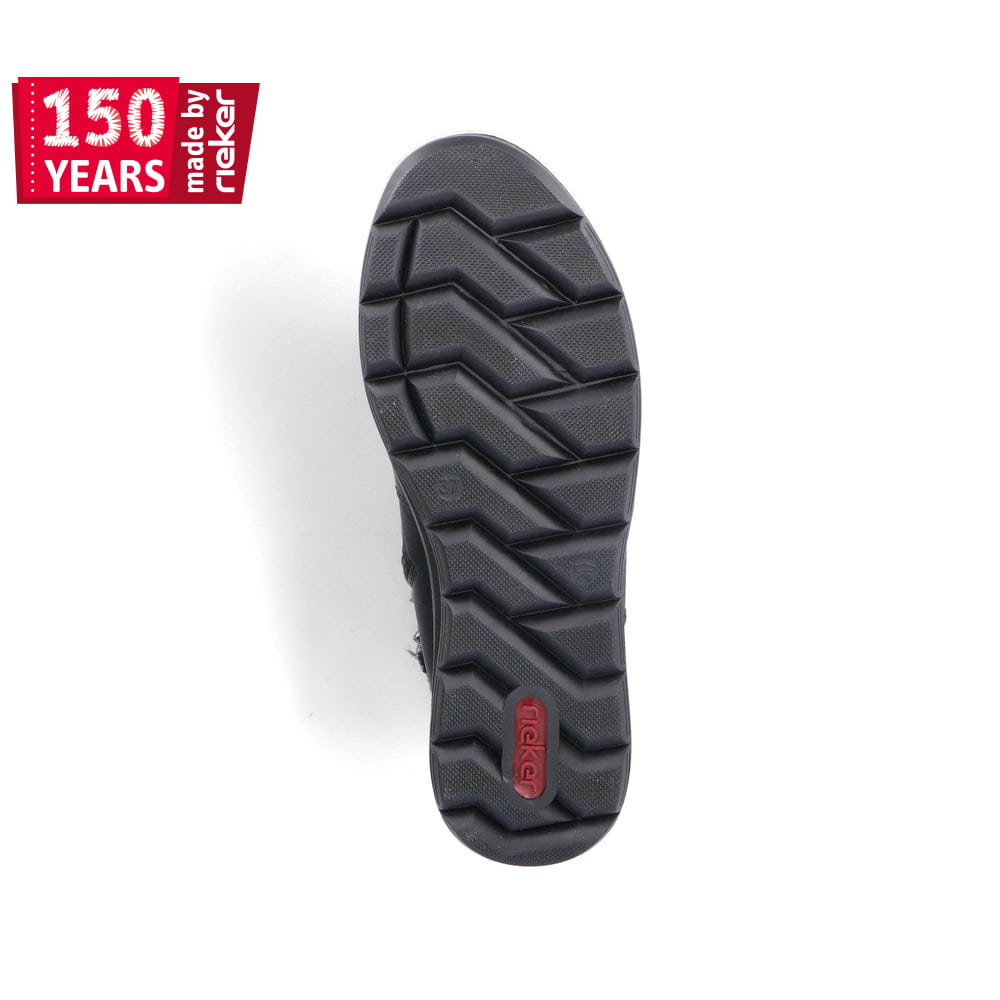 Rieker Damen Kurzstiefel tiefschwarz