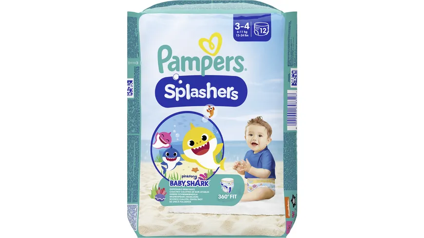 Pampers Splashers Schwimmwindeln Gr. 3 6-11kg