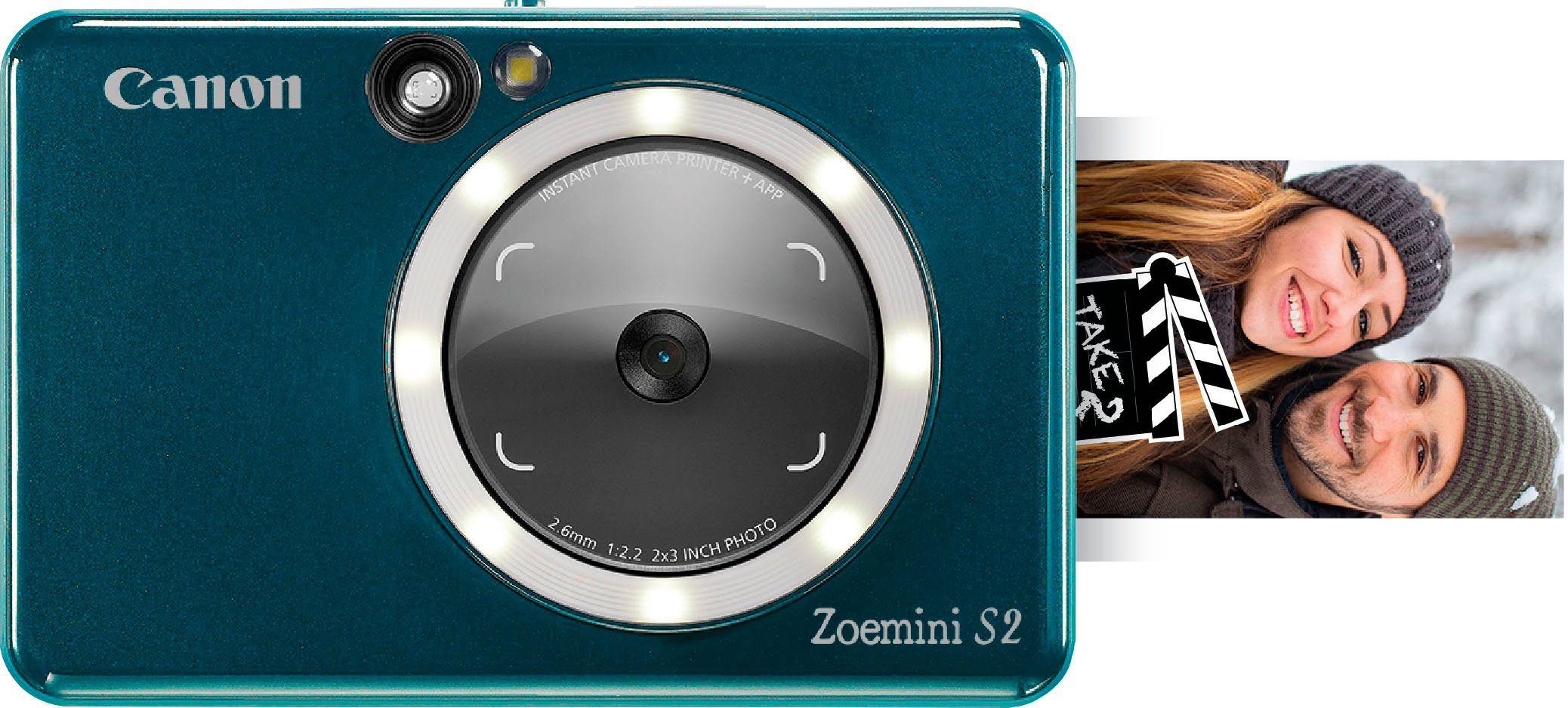 Canon Zoemini S2 Sofortbildkamera (8 MP, Bluetooth, NFC)
