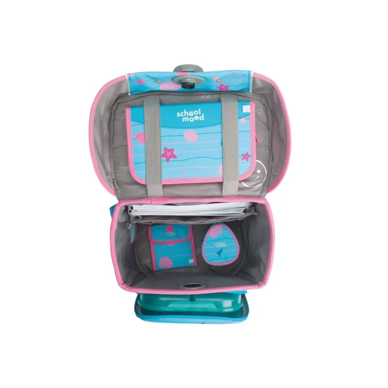 School Mood Champion 7-teiliges Schulranzen-Set - Lilly (Meerjungfrau)