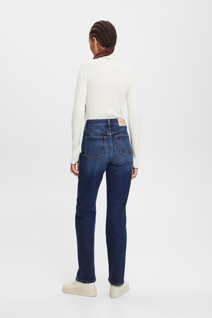 Retro-Jeans mit gerader Passform und hohem Bund