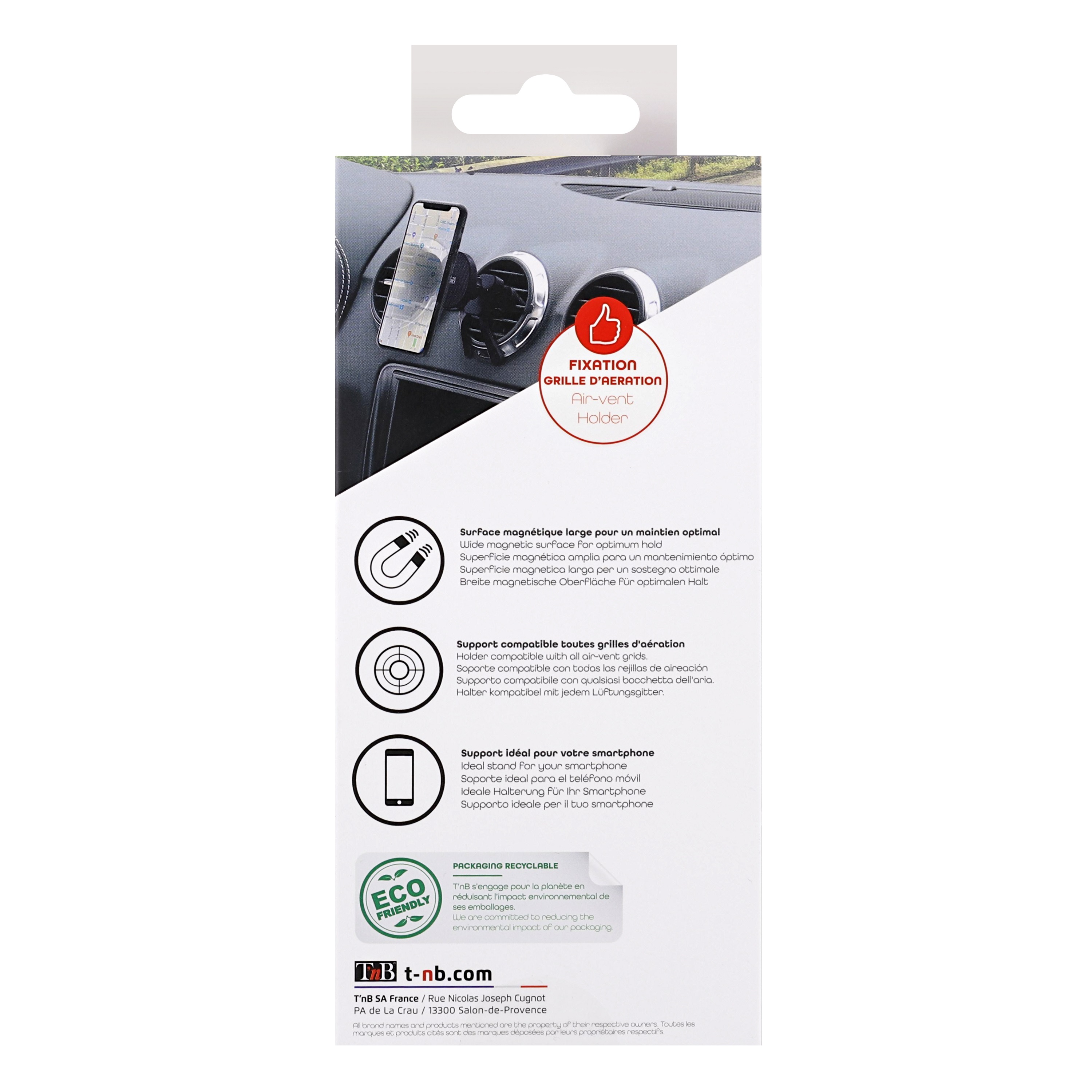 TNB Premium magnetische Lüftungsschlitzhalterung, Carbon - ATU