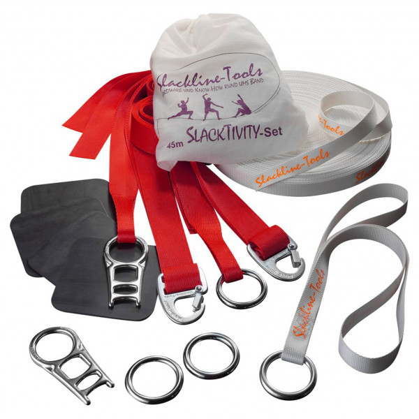Slackline-Tools - 45 m SlackTivity Set - Slackline