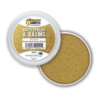Battlefields & Basing: Patchy 2mm Static Grass (180ml)