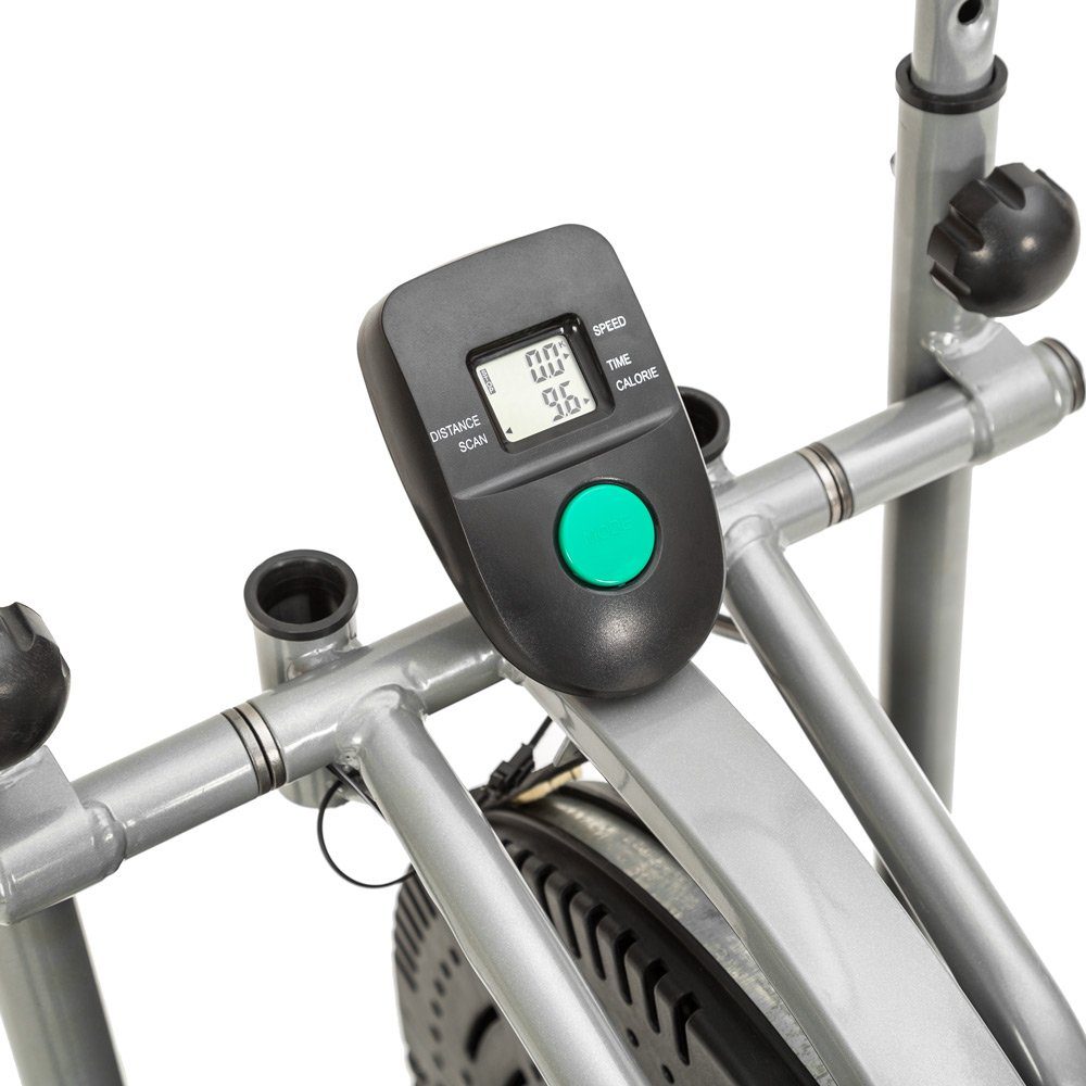 tectake Crosstrainer 2 in 1 Crosstrainer und Heimtrainer mit, Bewegungsrichtung vorwärts und rückwärts
